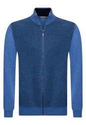 Jacey Quinn Cardigan Overlay Blau/Dunkelblau