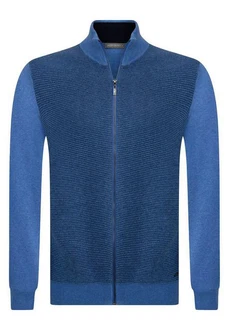 Jacey Quinn Cardigan Overlay Blau/Dunkelblau