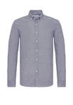 Moxx Paris Blusenshirt Casual Shirts Grau/Dunkelblau/Hellblau