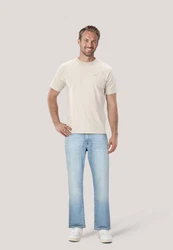 BOSS 5-Pocket Jeans Herren RE.MAINE BC Regular Fit Blau/Dunkelblau/Hellblau
