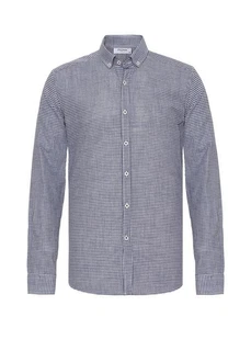 Moxx Paris Blusenshirt Casual Shirts Dunkelblau/Hellblau/Blau/Grau Moxx Paris Blusenshirt Casual Shirts Dunkelblau/Hellblau/Blau/Grau