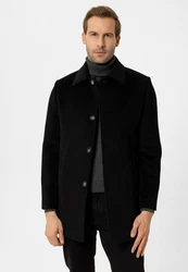 Moxx Paris Wintermantel PEDRO Schwarz/Dunkelblau
