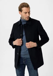 Moxx Paris Wintermantel PEDRO Dunkelblau/Schwarz