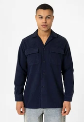 Williot Blusenshirt Michelangelo Dunkelblau/Blau