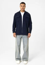 Williot Blusenshirt Michelangelo Dunkelblau/Blau