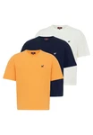Williot Poloshirt Milano Gelb/Beige/Dunkelblau/Mischfarben Williot Poloshirt Milano Gelb/Beige/Dunkelblau/Mischfarben