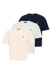 Williot Poloshirt Milano Rosa/Beige/Khaki Williot Poloshirt Milano Rosa/Beige/Khaki