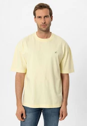Williot Poloshirt Milano Gelb/Dunkelblau/Beige/Weiß/Blau