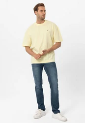 Williot Poloshirt Milano Gelb/Dunkelblau/Beige/Weiß/Blau