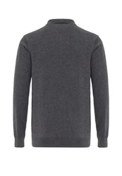 Williot Sweatshirt Vicente Dunkelgrau/Grau/Rot