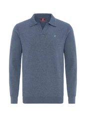 Williot Sweatshirt Vicente Blau/Grau/Hellblau/Dunkelblau