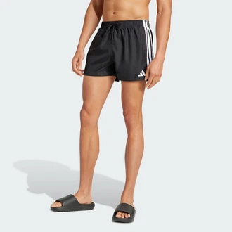 adidas Badeshorts 3-STREIFEN 3-INCH Schwarz/Grün adidas Badeshorts 3-STREIFEN 3-INCH Schwarz/Grün