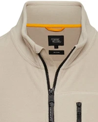 camel active Fleecejacke Beige/Khaki/Braun