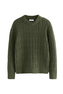 Next Rundhalspullover Relaxed Fit