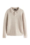 Next Poloshirt Relaxed Fit Langarm-Poloshirt 