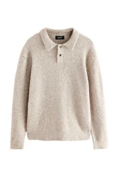 Next Poloshirt Relaxed Fit Langarm-Poloshirt 