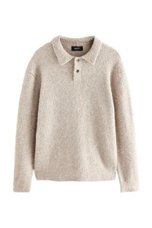 Next Poloshirt Relaxed Fit Langarm-Poloshirt Next Poloshirt Relaxed Fit Langarm-Poloshirt