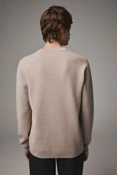 Next Regular Fit Pullover mit Rundhalsausschnitt Braun/Beige/Grau/Khaki