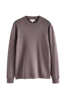 Next Regular Fit Pullover mit Rundhalsausschnitt Next Regular Fit Pullover mit Rundhalsausschnitt