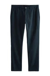 Next Stretch-Hose mit Gürtel (2-tlg) Dunkelblau/Blau/Hellblau