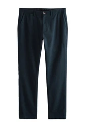 Next Stretch-Hose mit Gürtel (2-tlg) Dunkelblau/Blau/Hellblau