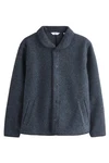 Next Strickjacke mit Schalkragen Dunkelblau/Grau/Blau/Dunkelgrau