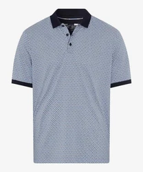 Brax Poloshirt Style PERRY Blau/Hellblau/Grau/Dunkelblau