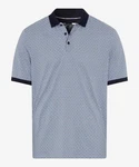 Brax Poloshirt Style PERRY Blau/Hellblau/Grau/Dunkelblau