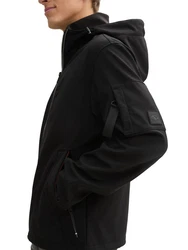 TOM TAILOR Funktionsjacke Softshell-Jacke mit Kapuze 