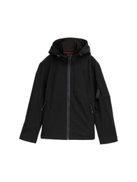 Funktionsjacke Softshell-Jacke mit Kapuze - Gerade