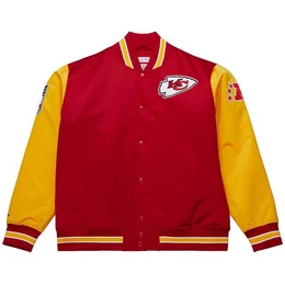 Collegejacke Heavyweight Satin NFL Kansas City Chiefs