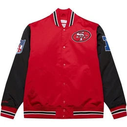 Collegejacke Heavyweight Satin NFL San Francisco 49ers