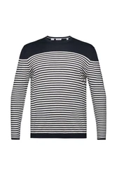 Esprit Strickpullover Dunkelblau/Blau/Schwarz