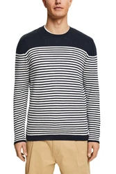 Esprit Strickpullover Dunkelblau/Blau/Schwarz