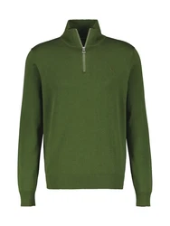 LERROS Strickpullover Dunkelgrün/Grün