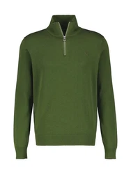 LERROS Strickpullover Dunkelgrün/Grün