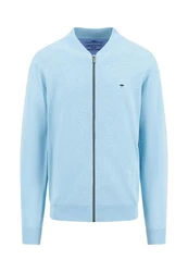 FYNCH-HATTON Sweatjacke Hellblau/Blau
