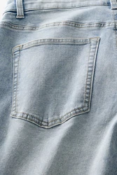 Next Skinny-fit Jeans Klassische Slim Fit Stretch Jeans Hellblau/Blau