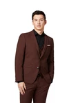Digel Sakko Nick Dunkelrot/Braun/Bordeaux