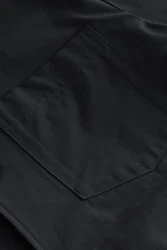 Next Sakko Hemdjacke mit Stretch (1-tlg) Schwarz/Dunkelgrau