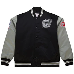 Collegejacke Heavyweight Satin NFL Oakland Raiders