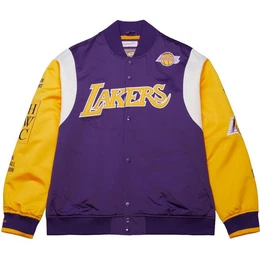 Collegejacke Heavyweight Satin Jacket NBA Los Angeles Lakers