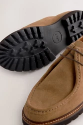 Next Schuhe mit Blatteinsatz und Schnürschuh Braun/Beige