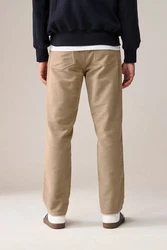 Next Chinohose Straight Fit Nova Fides Khaki/Beige