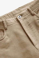 Next Chinohose Straight Fit Nova Fides Khaki/Beige