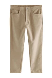 Next Chinohose Straight Fit Nova Fides Khaki/Beige