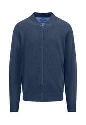 FYNCH-HATTON Sweatjacke Dunkelblau/Blau