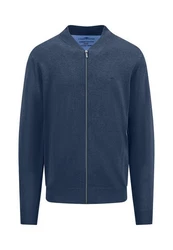 FYNCH-HATTON Sweatjacke Dunkelblau/Blau