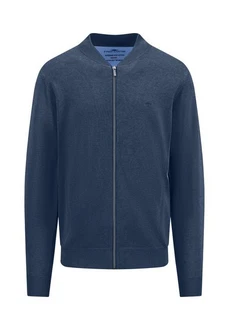 FYNCH-HATTON Sweatjacke Dunkelblau/Blau