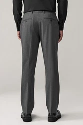 Next Stretch-Hose Elegante Muscle Fit Hose mit Motionflex-Stretch Dunkelgrau/Hellgrau/Grau